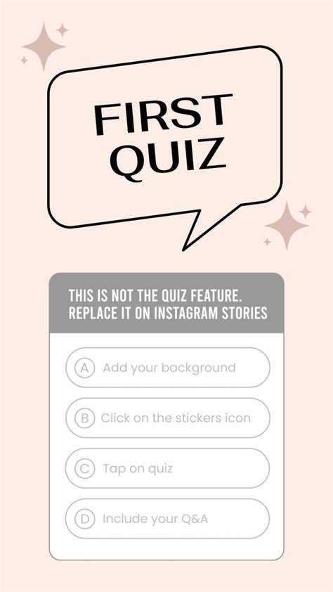 Free Aesthetic Business Quiz Instagram Story Template