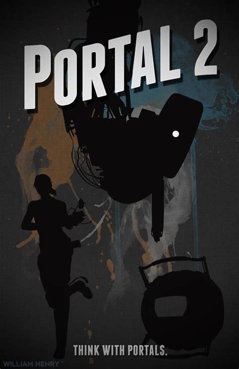 Portal 2 Poster By Billpyle On Deviantart Portal 2 Portal Portal Game