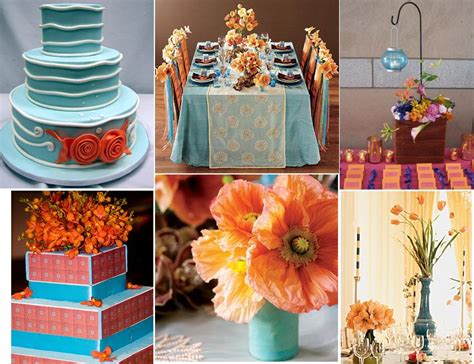 Jalysas Blog Check Out This Gorgeous Turquoise And Orange Wedding