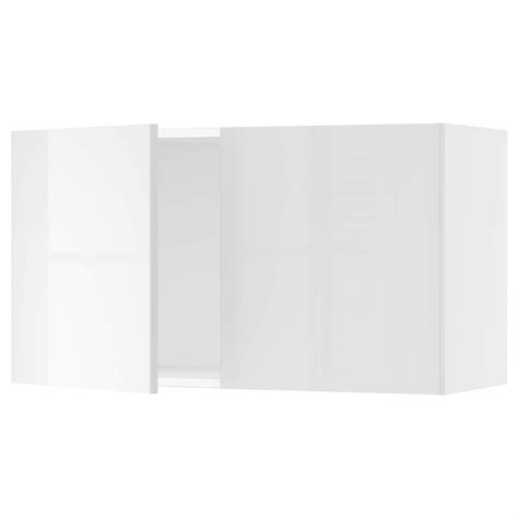 SEKTION Armoire murale 2 portes, blanc, Ringhult blanc, 36x15x20