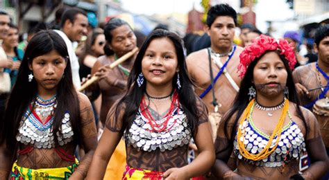 Embera Indianen Colombiaans Nl