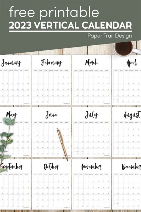 Free Yearly Calender Template Free Printable Calendar My XXX Hot Girl