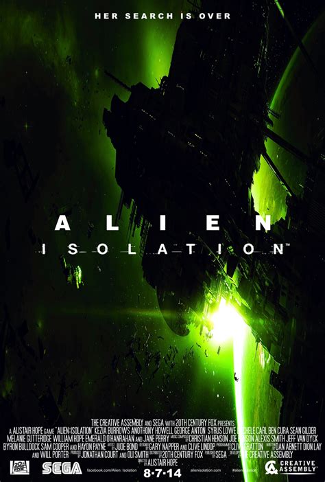 Alien Isolation Movie Poster Version By Imperial96 On Deviantart