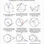 Inscribed Angles In Circles Worksheet