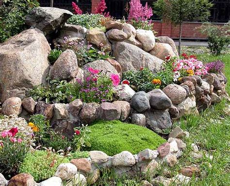 Creating rock gardens can often be a daunting task, we can accented rock gardens: Easy Ideas for Landscaping with Rocks