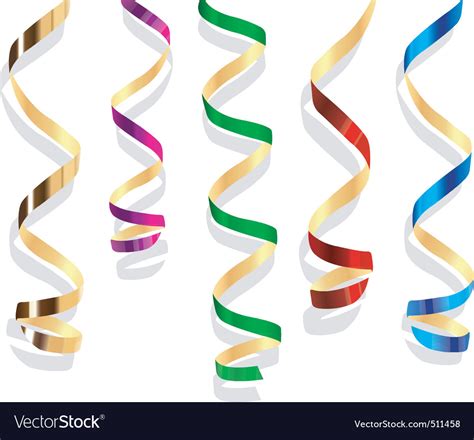 Find & download free graphic resources for streamer. Party streamers Royalty Free Vector Image - VectorStock