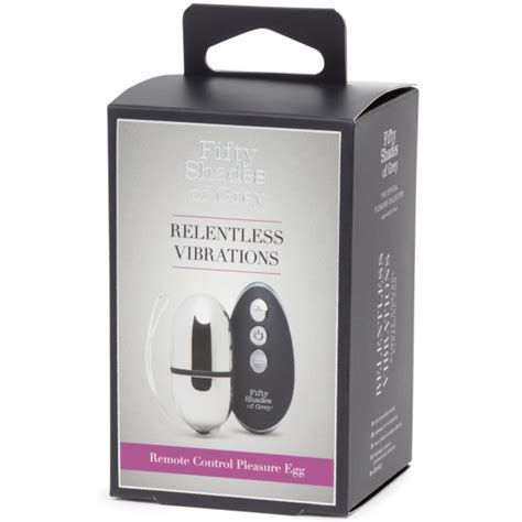 Fifty Shades Of Grey Relentless Vibrations Remote Controlled Vibrator