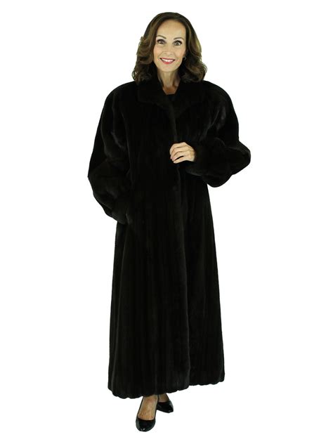 Ranch Female Mink Fur Coat Womens Fur Coat Xl Estate Furs