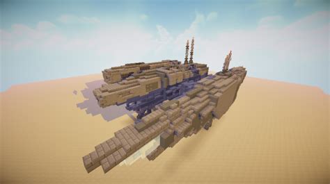 Small Spaceship Minecraft Map