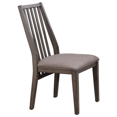 Winners Only Hartford Casual Contemporary Slat Back Side Chair