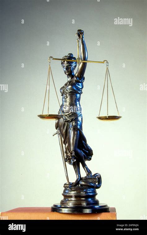 Statue Justice Blindfold Hold Scale Hi Res Stock Photography And Images