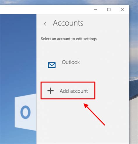 How To Manage Outlook Mail Accounts In Windows 10 Tip Dottech