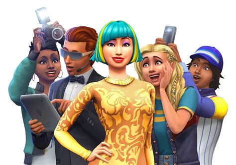 The Sims 4 Get Famous Official Main Render Logo Images And Photos Finder