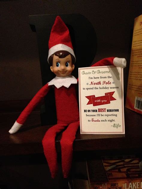day 1 arrival of our elf on the shelf elfie elfontheshelf elf on the shelf elf shelves