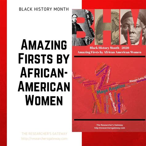Black History Month Amazing African American Women The