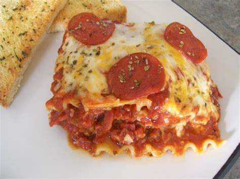 Pizza Lasagna Recipe Genius Kitchen