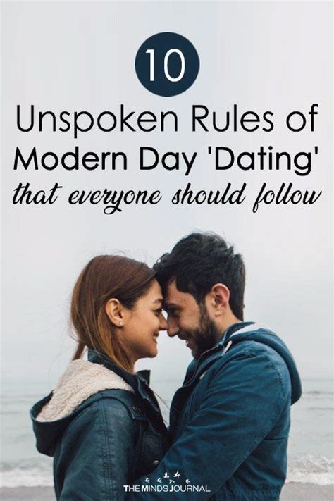 10 Unspoken Rules Of Modern Day Dating That Everyone Should Follow Dating Rules Dating Advice