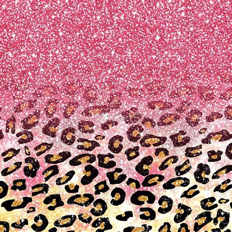 Maybe you would like to learn more about one of these? "bubble gum pink faux glitter leopard animal print " by ...