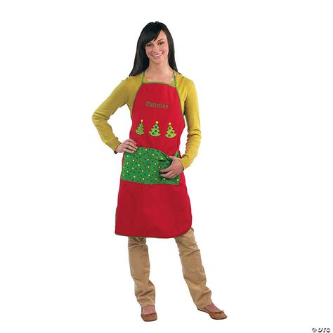 Adults Christmas Personalized Apron Discontinued