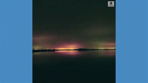 Northern Lights Appear Above Horizon Line In Minnesota Good Morning