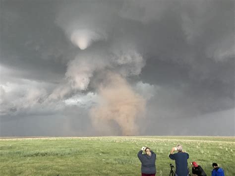 Anticyclonic Tornado Near Winona Ks Rweather