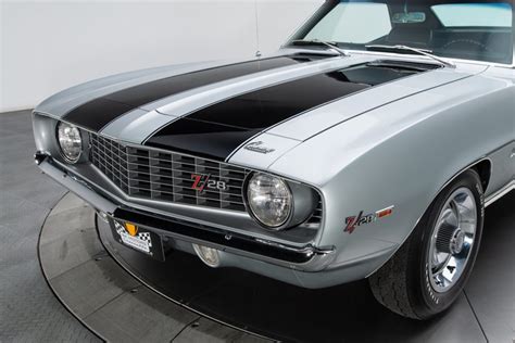 1969 Chevrolet Camaro Z28 Cortez Silver Hardtop 302 V8 4 Speed Manual