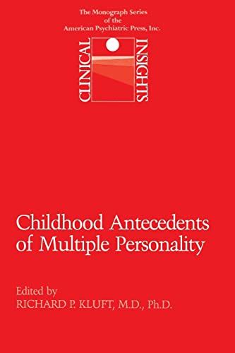 Childhood Antecedents Of Multiple Personality Disorders Clinical