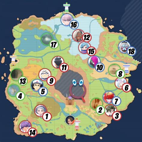 Pokemon Scarlet And Violet Gym Order All Paths Level Order And Post Game