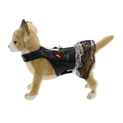 Doggles Biker Dress Dog Harness Baxterboo