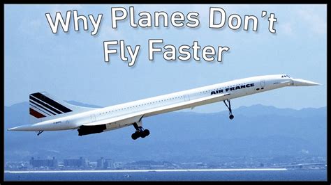 Ever wonder how high the average plane flies? Why Planes Don't Fly Faster - YouTube