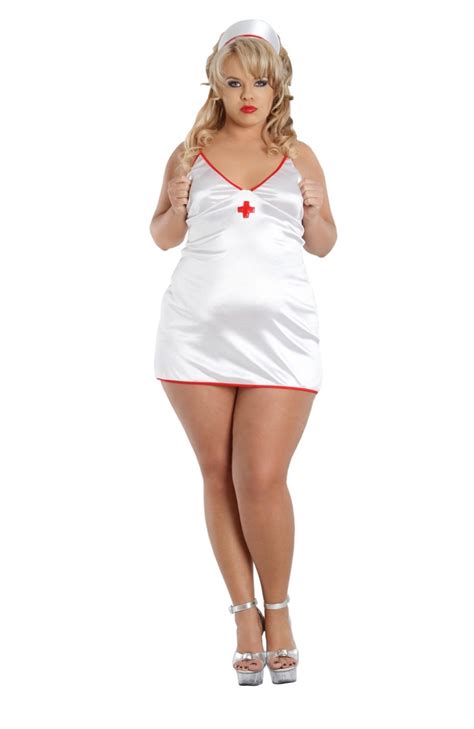 Softline 1542 Sexy Plus Size Nurse Fancy Dress Costume Free Download