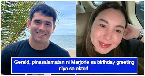 Marjorie Barretto Pens Heartfelt Birthday Greeting For Gerald Anderson