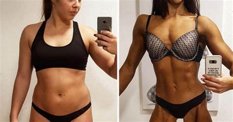Woman Sheds 2st And Gets Seriously Ripped In Four Months This Is How She Did It Daily Star