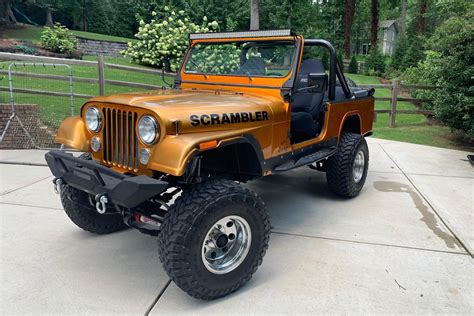 1985 Jeep Cj 8 Scrambler For Sale On Bat Auctions Closed On October