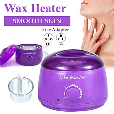 Generic Pro Wax Kit Heater Pot Salon Waxing Hair Removal W 100g Brazilian Hot Wax Bean