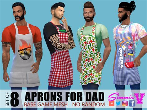 The Sims Resource Simmievaprons For Dad