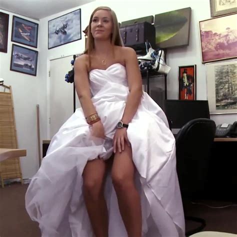Sexy Blonde Pawns A Wedding Dress Xxx Pawn Free Porn 0b Xhamster