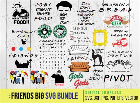 287 Friends Svg Download Free Svg Cut Files And Designs Picartsvg