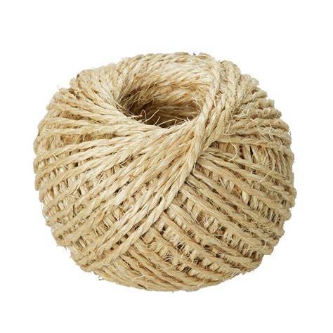 Diall Sisal Sisal Twisted Rope 2mm X 36m Departments Diy At Bandq