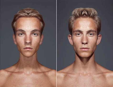 A Portrait Project Showing Subjects With Two Perfectly Symmetrical Faces PetaPixel