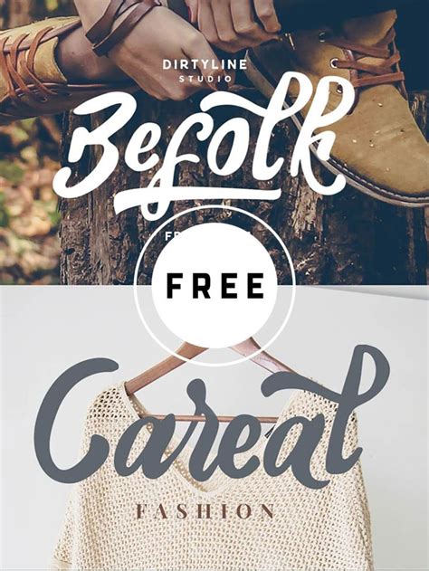 Free Befolk Brush Font Free Cursive Fonts Free Fonts Handwriting