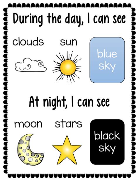 Day And Night Sorting Activity Freebie The Super Teacher Sorting