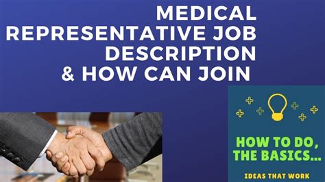 Medical Representatives Job Description & How Can Join or Become Part-2