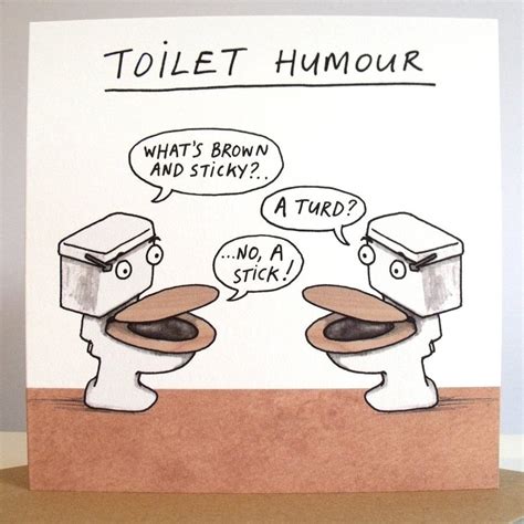 Toilet Humour Card By Cardinky