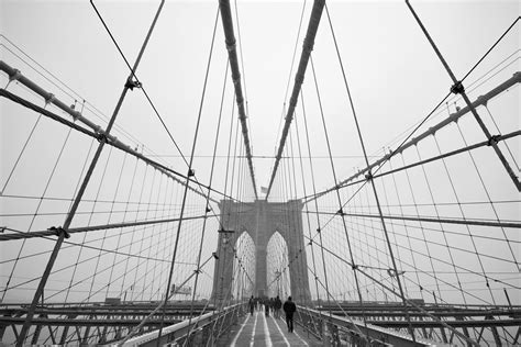 Picture of the Day: Brooklyn Bridge Symmetry | Brooklyn bridge, Brooklyn bridge new york, Brooklyn
