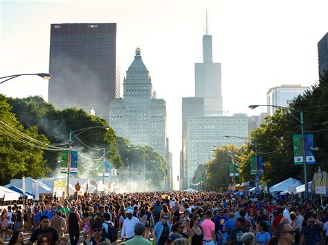 Taste Of Chicago July Festivals Around The World Fun Festival