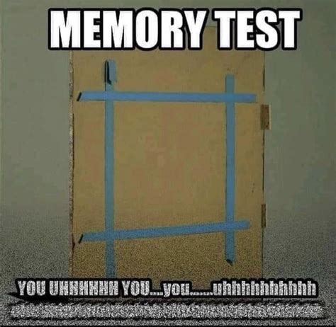 Memory Test Everywhere At The End Of Time Know Your Meme