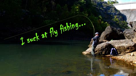 Fly Fishing In The White River Arkansas Youtube