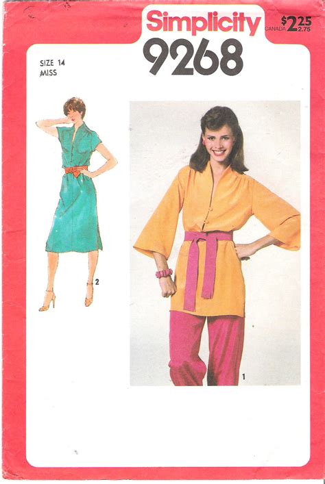 Simplicity 9268 A Vintage Sewing Patterns Fandom Powered By Wikia