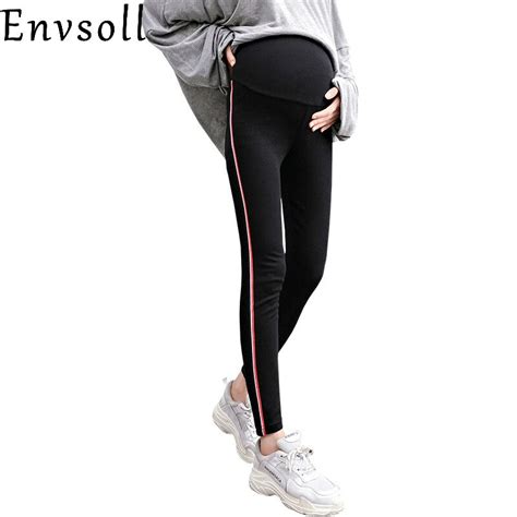 Envsoll 2018 Spring Autumn Maternity Pants Leggings Pregnant Trousers